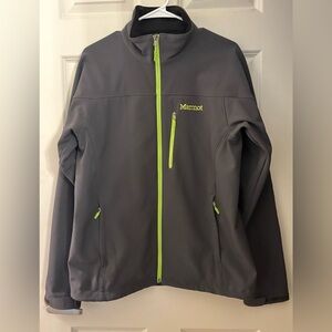 Marmot Charcoal and Lime Performance Jacket